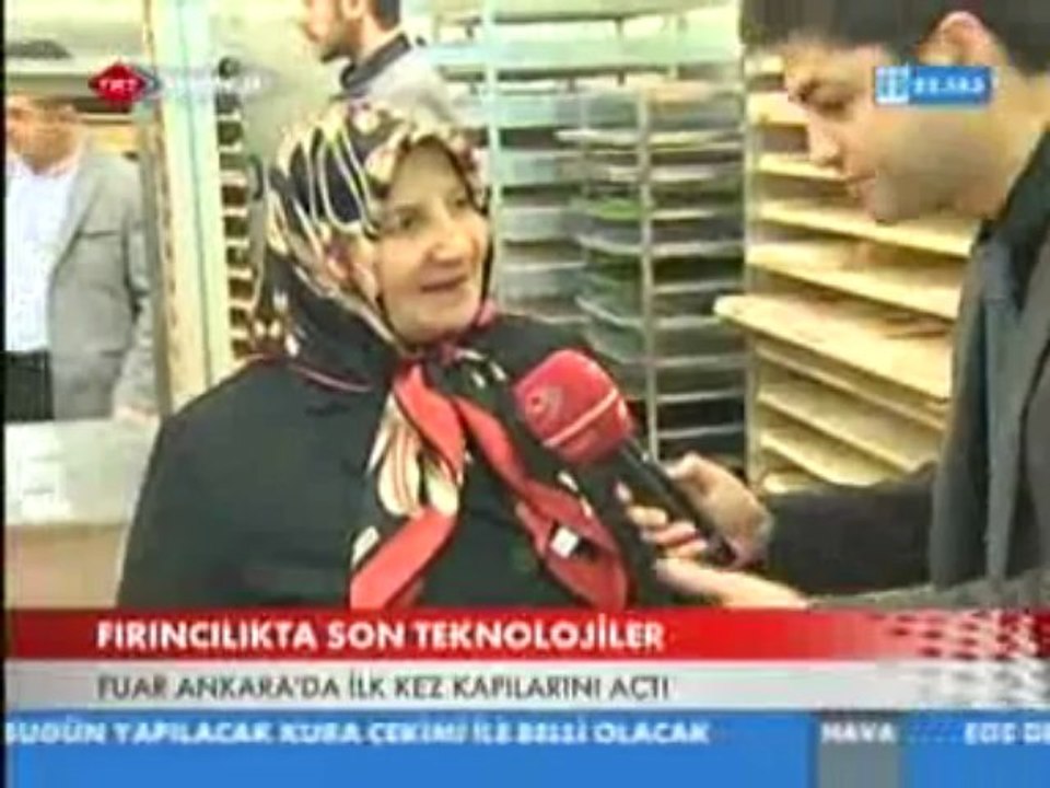 TRT Haber - Haberler - Fırıncılık Teknolojileri Fuarı Haberi - 15.03.2013