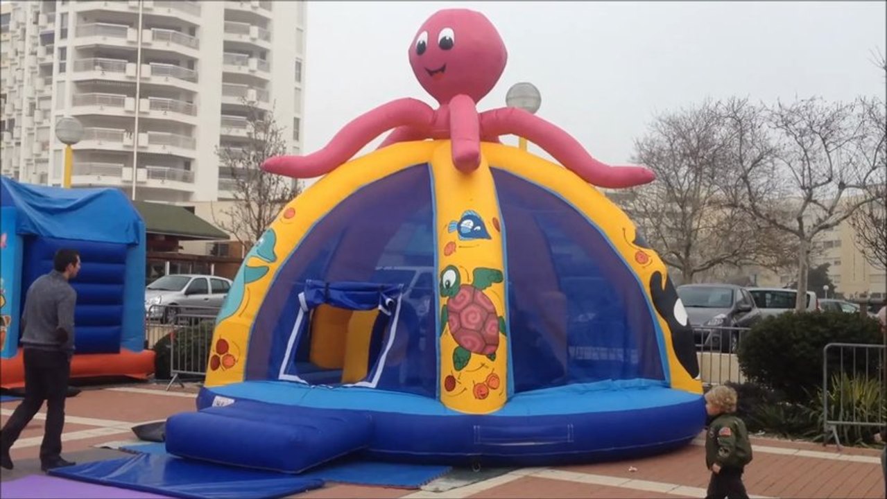 L'Octopus gonflable