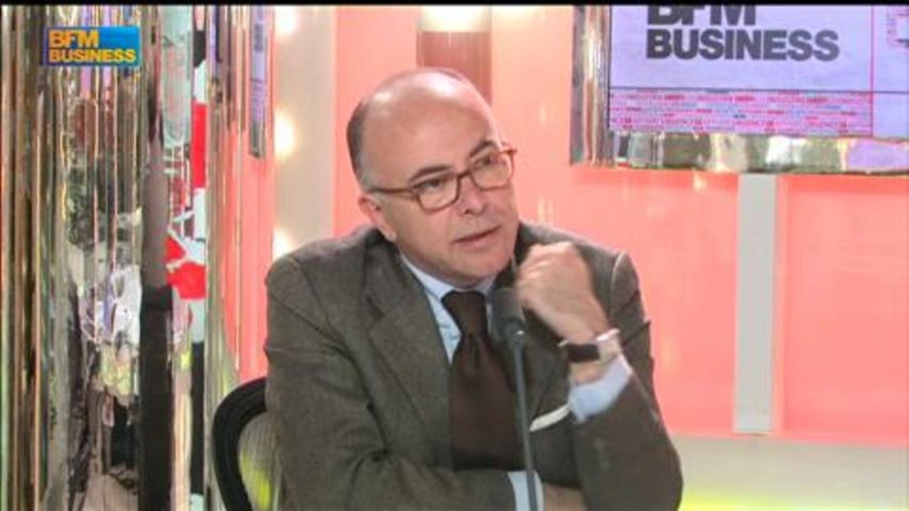 Bernard Cazeneuve, Ministre en charge des Affaires Européennes dans Le Grand Journal - 15 mars 1/4