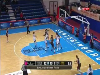 Cappie Pondexter'ın Orta Sahadan Üçlüğü ( Bourges maçı)