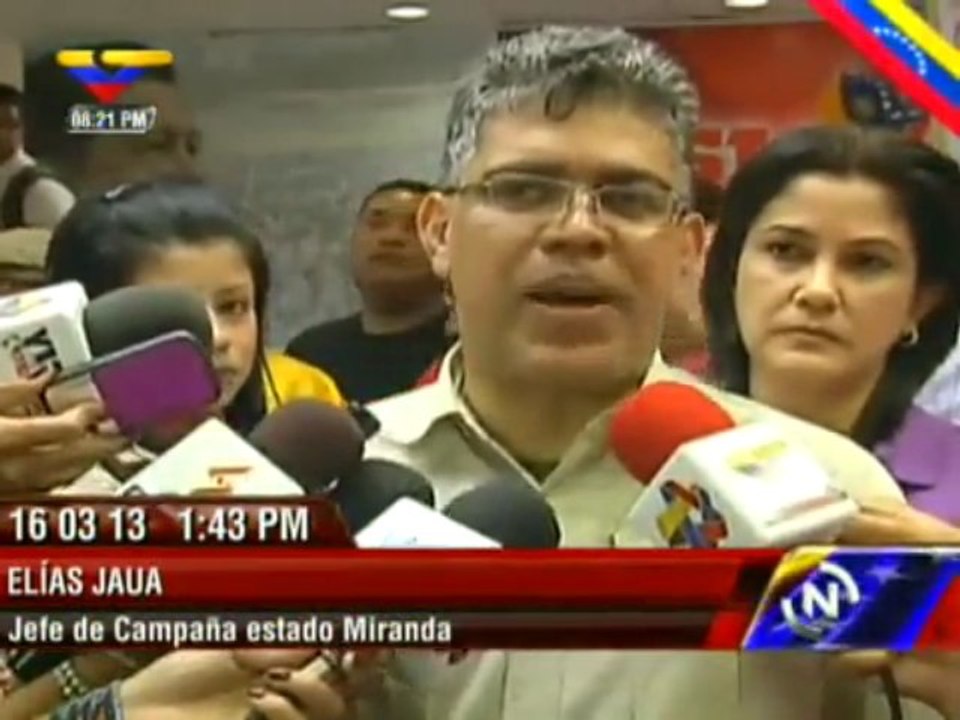 Jaua denuncia candidatura presidencial de un flojo e irresponsable como Capriles Radonski