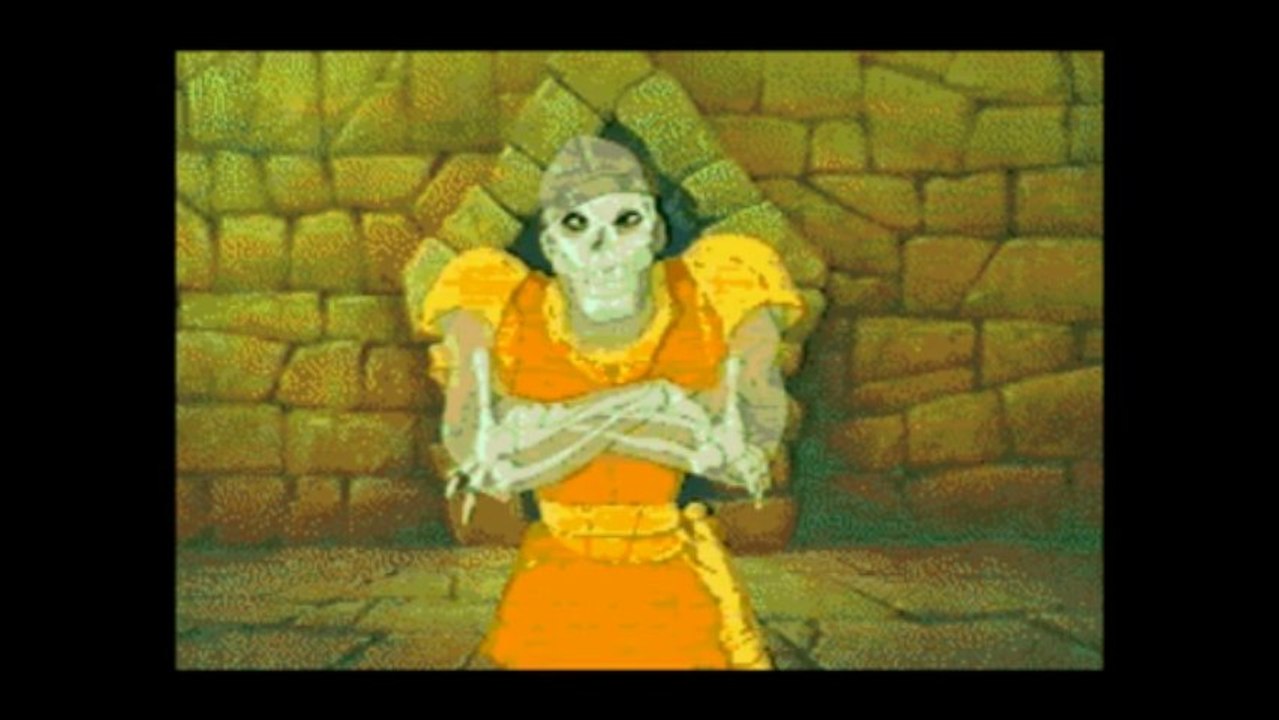 Dragon's Lair Intro Sega Mega CD et morts ridicules
