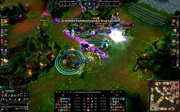 Lux sauve la Vayne - League of legends - team-aaa.com