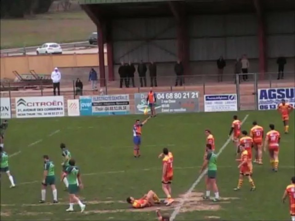 Résumé USA Perpignan - Section Paloise (espoirs)