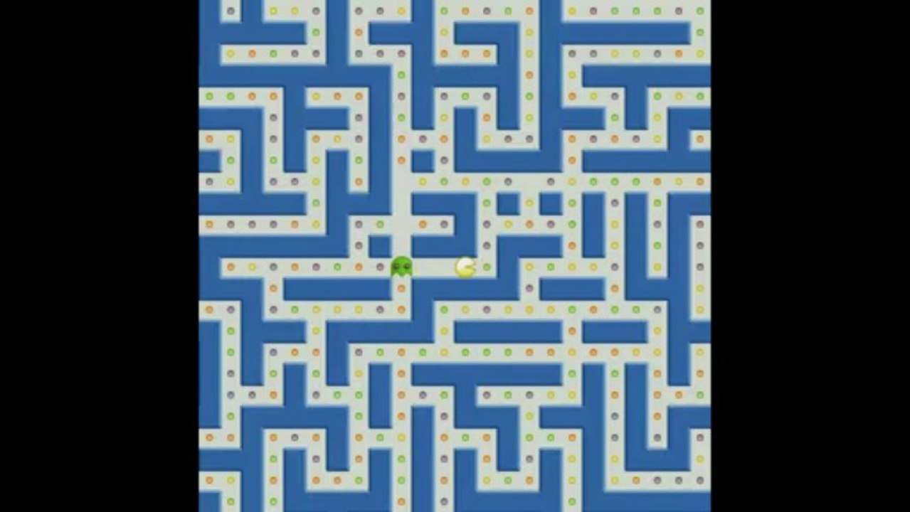 Optical illusion: Side-scrolling Pac-man