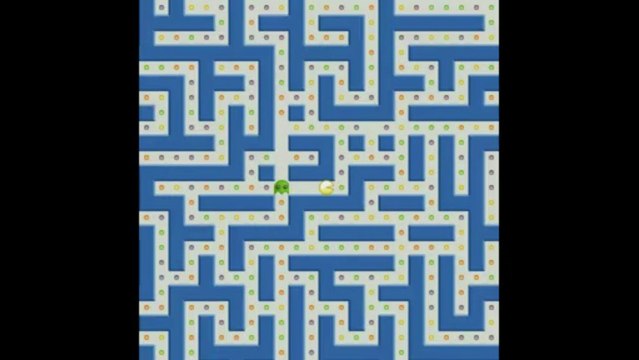 Optical illusion: Side-scrolling Pac-man