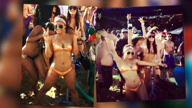 Christina Milian Gets Cheeky in a Bikini on Holiday