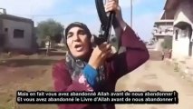 MÉRE DE 5 MARTYRS , ELLE PASSE UN MESSAGE A BACHAR .... SYRIE