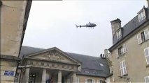 Hélico, gendarmes et pompiers à la recherche d'un évadé à Poitiers