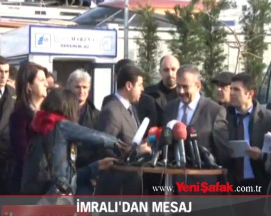 İmralı'dan mesaj