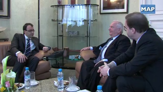 غلاب يتباحث مع وفد برلماني أوروبي