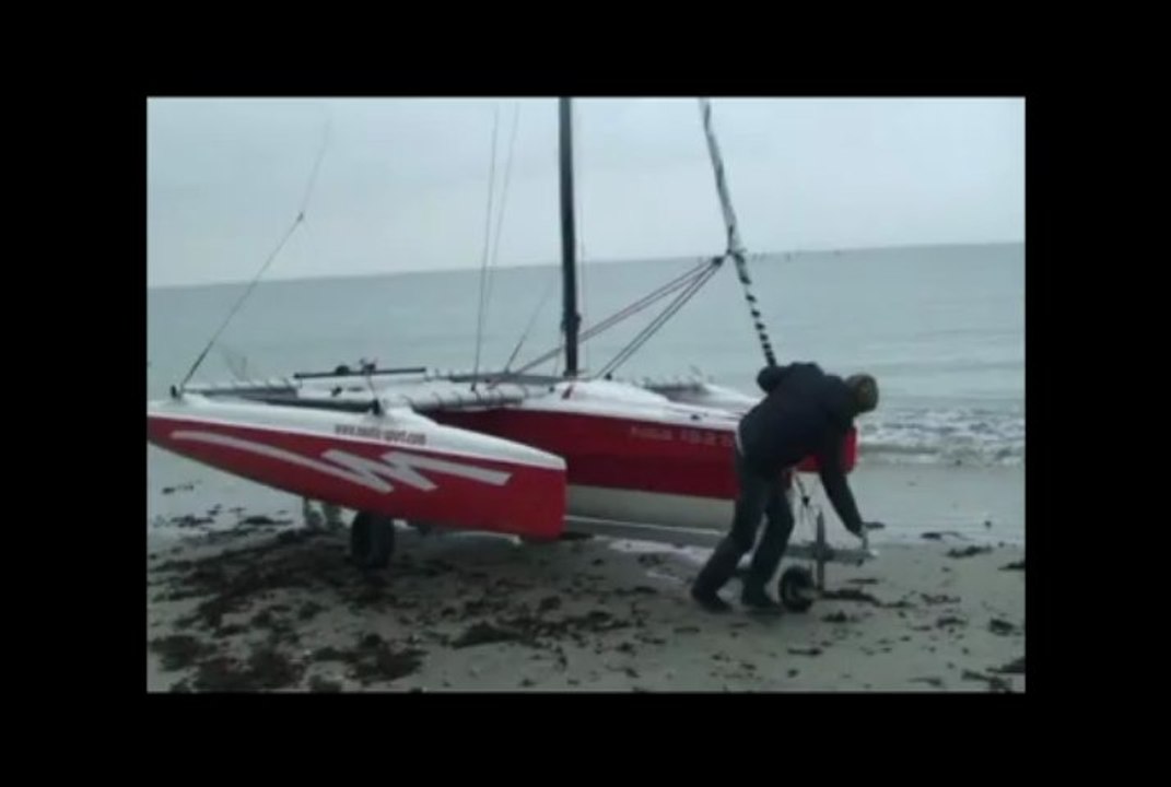 Chariot de plage de l'ASTUS 18.2