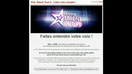 W9 "Prix Talent Tout 9" : votez pour SOAN