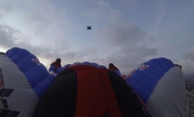 Urban wingsuit - Ludovic Woerth & Jokke Sommer - Rio de Janeiro - 2013