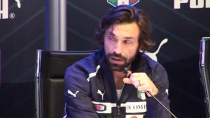 Pirlo: "Con la maglia della nazionale non esistono amichevoli"