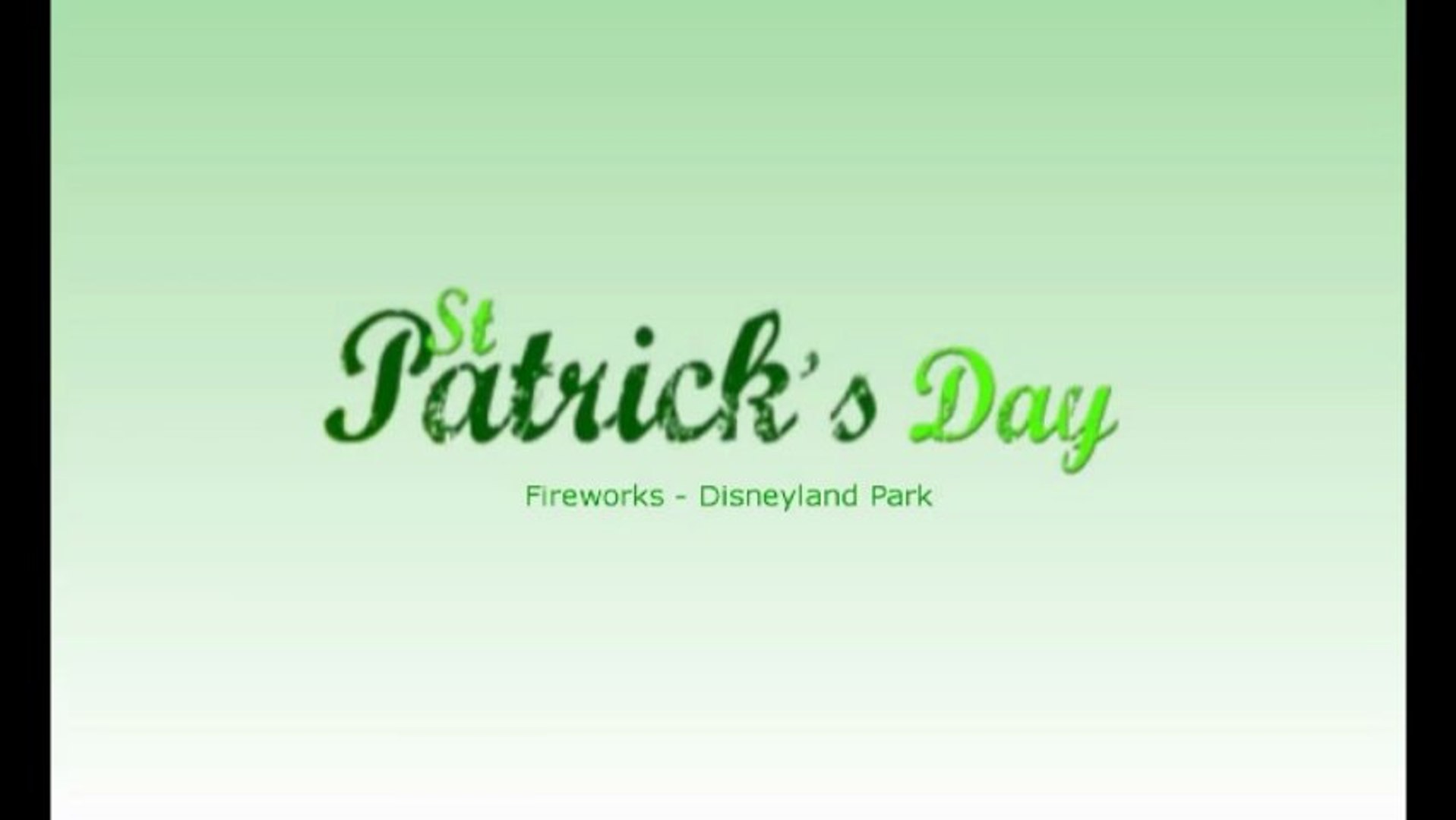 ⁣20th St Patrick's Day Fireworks