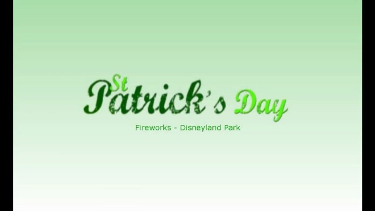 20th St Patrick's Day Fireworks