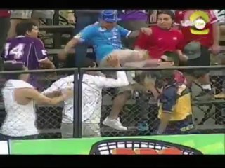 Saprissa vetará de por vida al aficionado que le dio una patada a otro simpatizante morado