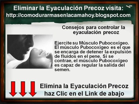 Como aguantar mas en la cama - Remedios para la eyaculación precoz