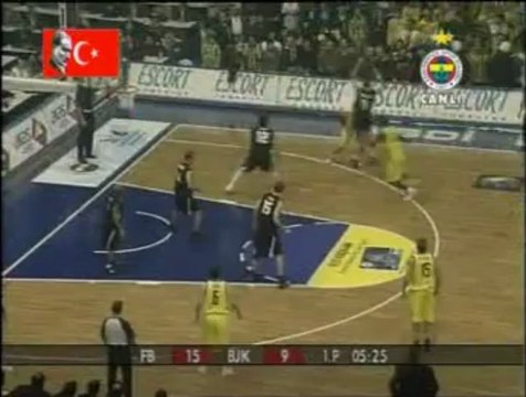 Fenerbahçe- Beşiktaş FEL 2005 Çeyrek Final 3. Maç 1. Periyot 1. Bölüm