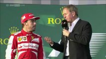 F1 2013 Australian GP Melbourne Top Three Podium Interview [HD]