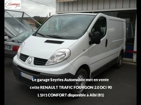 RENAULT TRAFIC FOURGON Diesel occasion à 10400 €