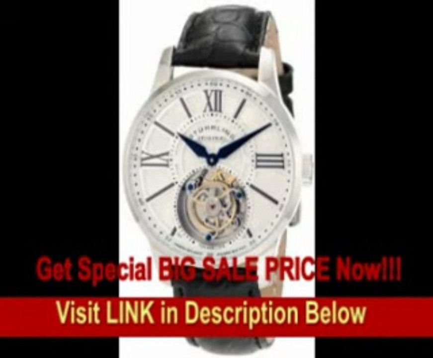 [BEST PRICE] Stuhrling Original Men's 366.331510 Tourbillon Viceroyale Limited Edition Mechanical Black Watch
