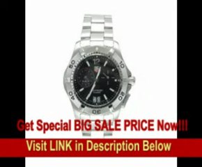 [REVIEW] TAG Heuer Men's WAF111Z.BA0801 Aquaracer Alarm Stainless Steel Watch