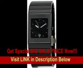 [BEST BUY] Rado Men's R21713152 Ceramica Black Dial Watch