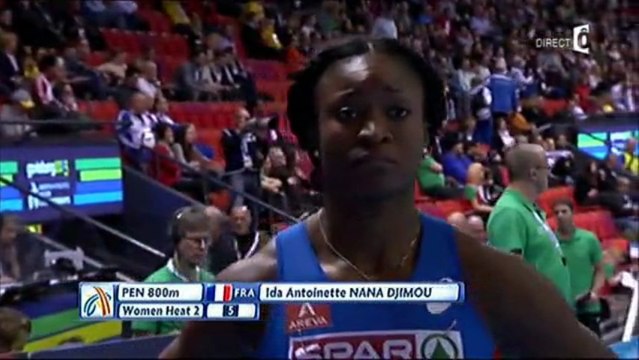 Pentathlon - Antoinette Nana Djimou (ChE 2013 athlétisme en salle - Göteborg)