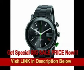 [FOR SALE] Gucci Men's YA101331 G-Chrono Black PVD Guilloche Watch