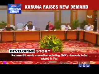 Congress firefights, Karunanidhi claims victory