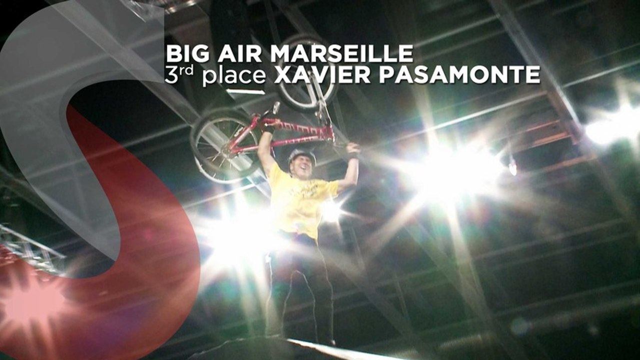 Xavier Pasamonte  - 3rd place - Big Air Marseille 2013