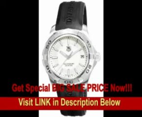 [REVIEW] TAG Heuer Men's WAP1111.FT6029 Aquaracer Stainless Steel White Dial Watch