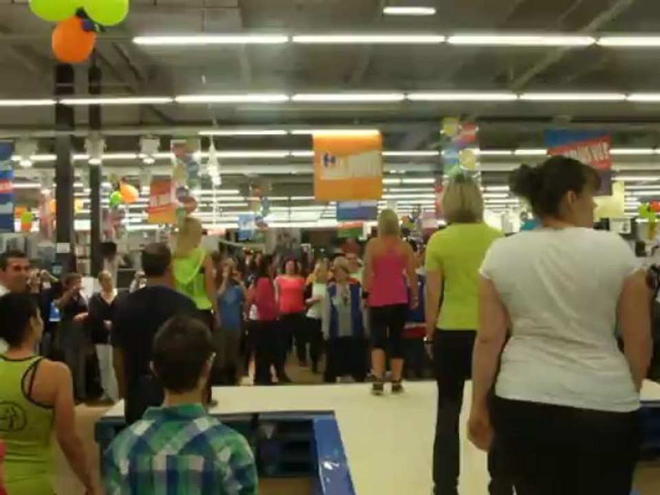 Flash mob : la contagion zumba