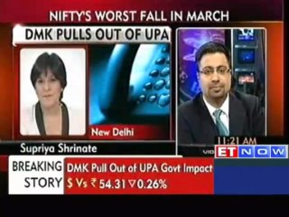 DMK pulls out of UPA, Government In Minority