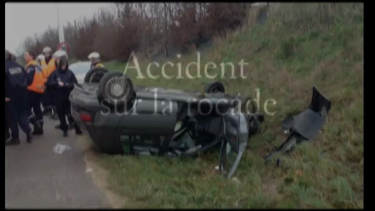 Accident sur la rocade