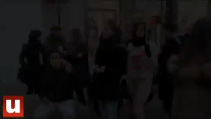 Les anti fourrure dans la rue à Reims