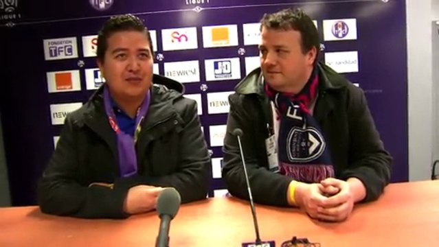 Deux abonnés beIN SPORT au coeur de Toulouse FC - FC Girondins de Bordeaux