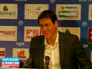 La réaction de Rudi Garcia après Estac - Lille
