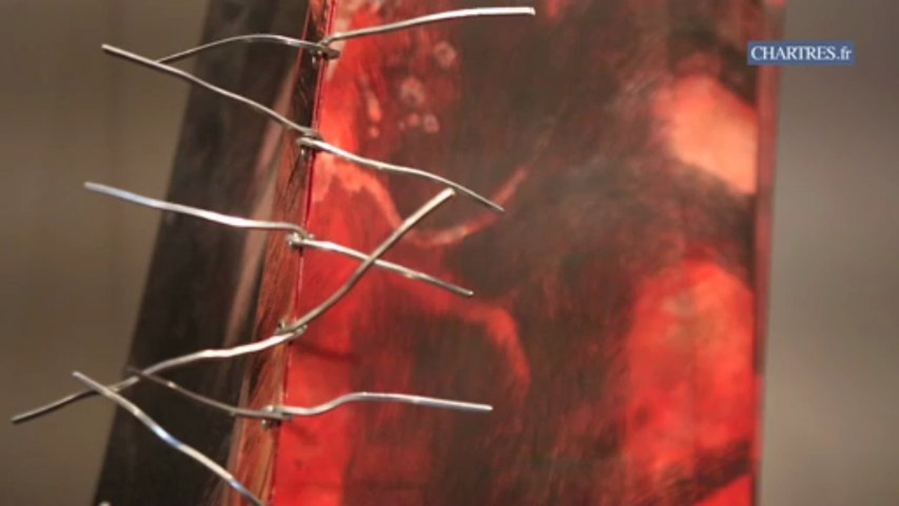 Jean Dometti expose ses "sombres dessins" à Chartres.