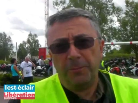 Les motards en colère réunis sur la rocade