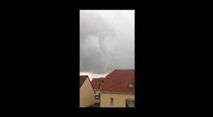 Mini-tornade à Hermonville