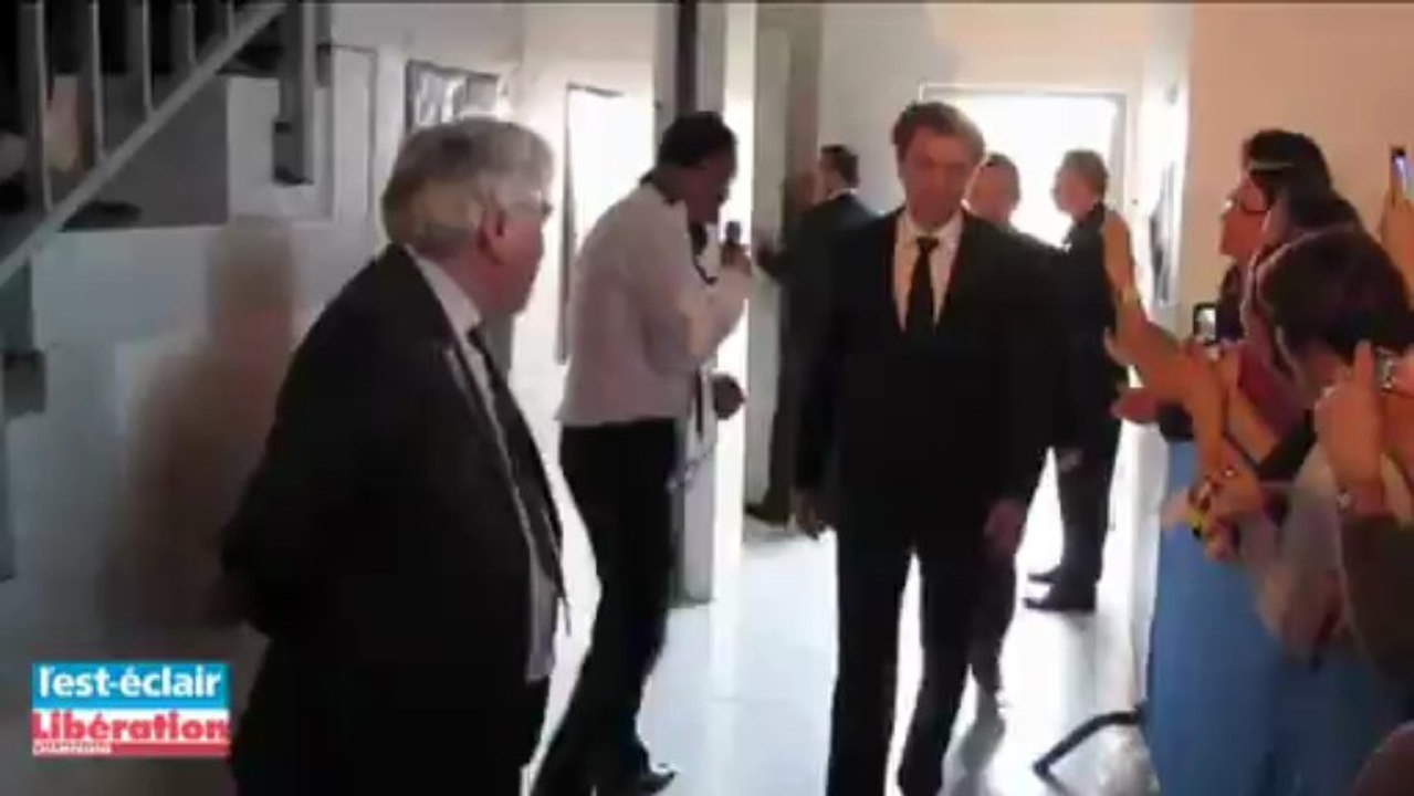 L'arrivée de Baroin