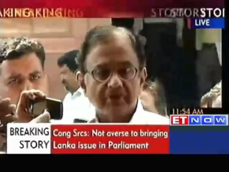 No crisis in the Govt currently, says P.Chidambaram