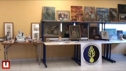Objets d'art volés recherchent propriétaires