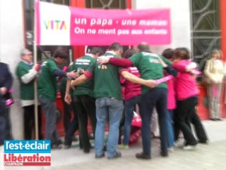 Mariage homosexuel : 70 manifestants disent NON !