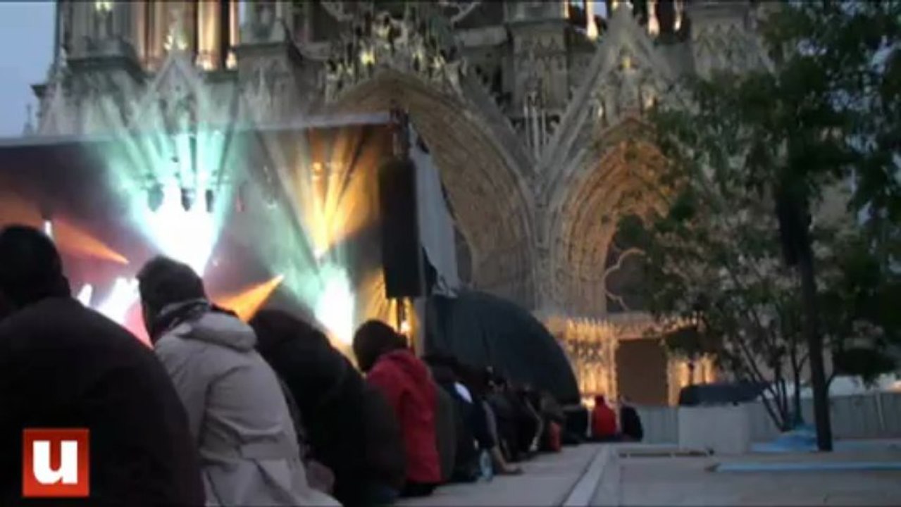 Festival Elektricity: «The Shoes» fait un carton à domicile, sur le parvis de la cathédrale de Reims