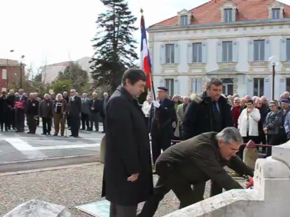 19 mars 2013. Soustons. Cérémonie commémorative Fnaca