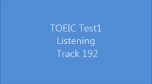 TOEIC Test1 Listening Track192